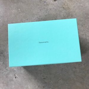 Large Tiffany Box with White Ribbon